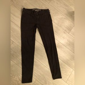 American Eagle Black Jean Jegigings